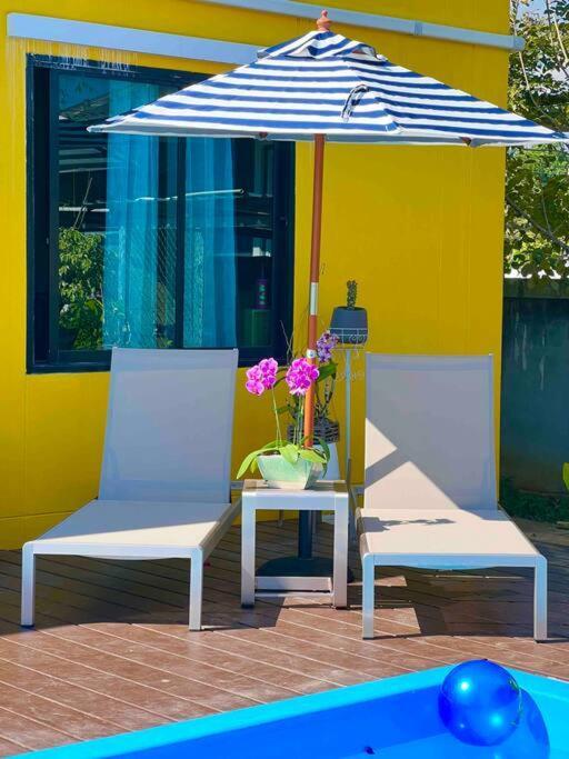 Colorful Pool Villa, Chiang Rai, Thailand Exterior foto